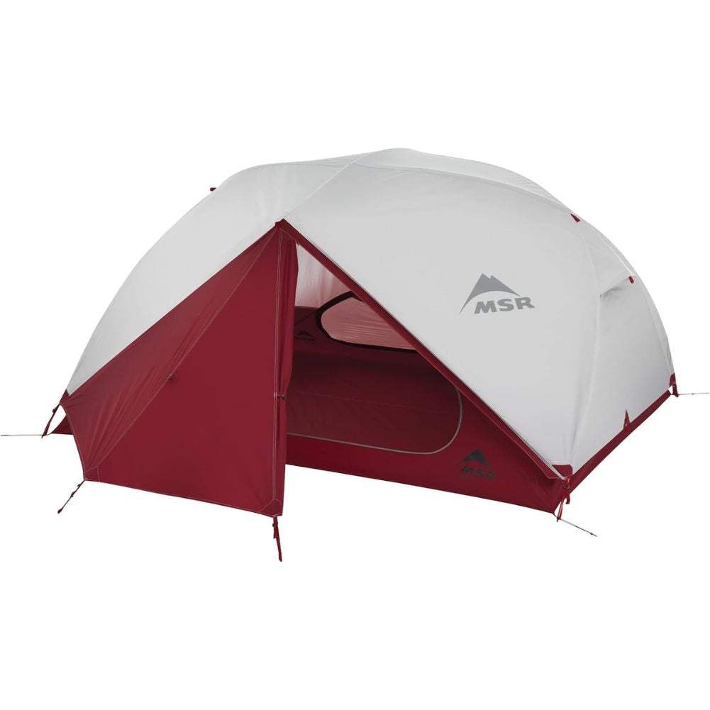MSR Elixir 3 Tent - 3 Person Backpacking Tent (White)