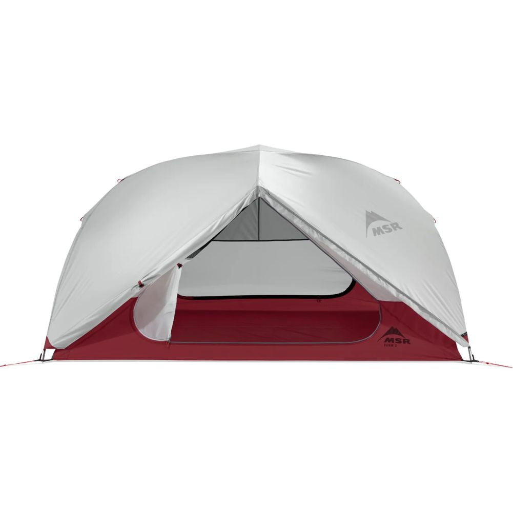MSR Elixir 3 Tent - 3 Person Backpacking Tent (White) front