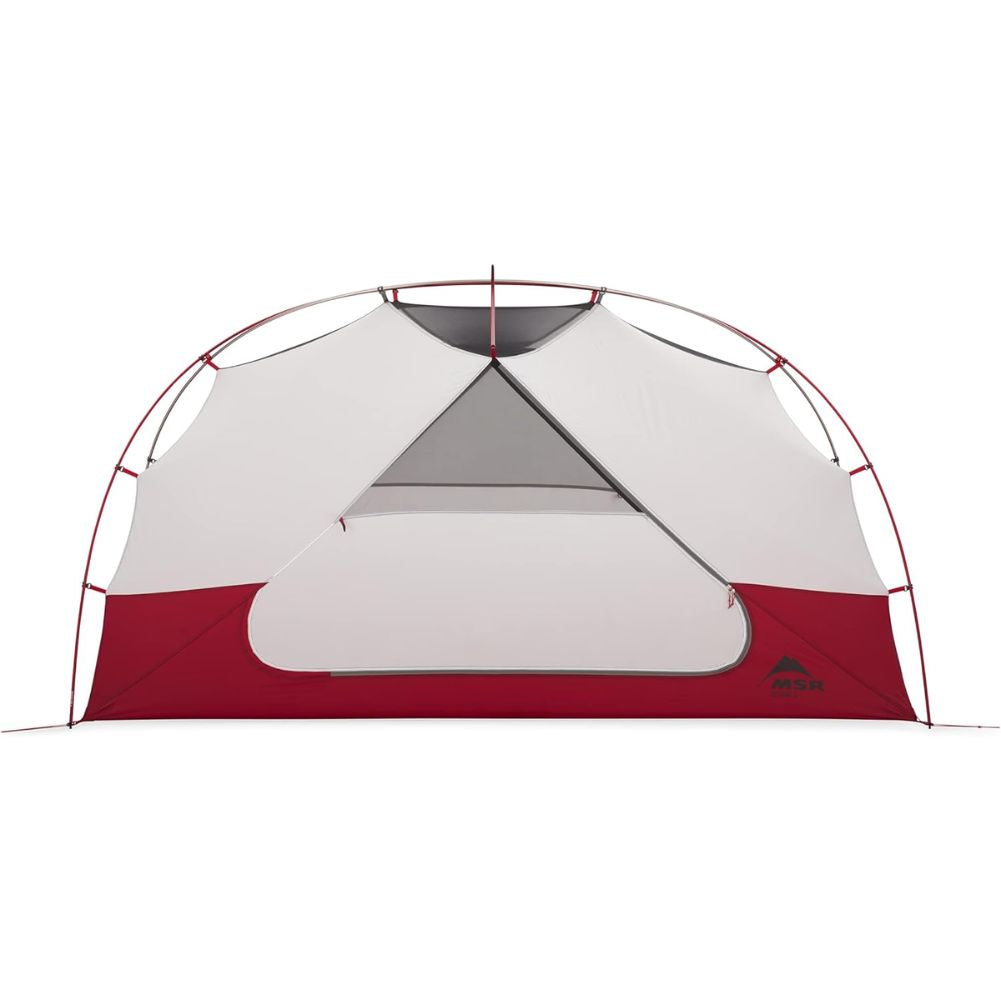 MSR Elixir 3 Tent - 3 Person Backpacking Tent (White) outer front
