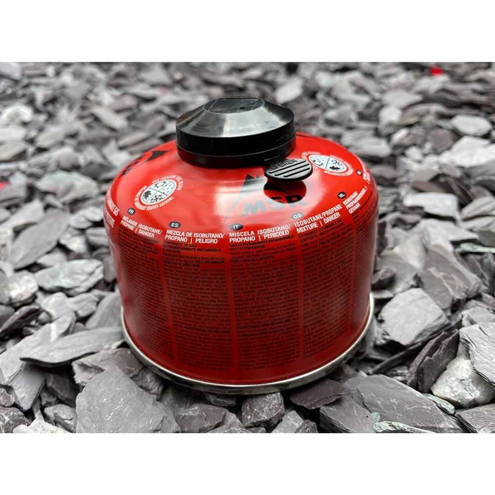MSR IsoPro Fuel Gas Cartridge - 110g rock