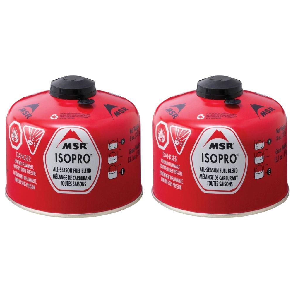 MSR IsoPro Fuel Gas Cartridge 227g (2 Pack)