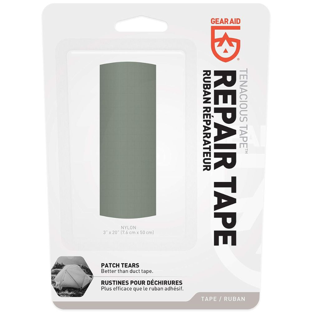 McNett Tenacious Tape Ripstop - 7.6cm x 50cm (Sage Green) package