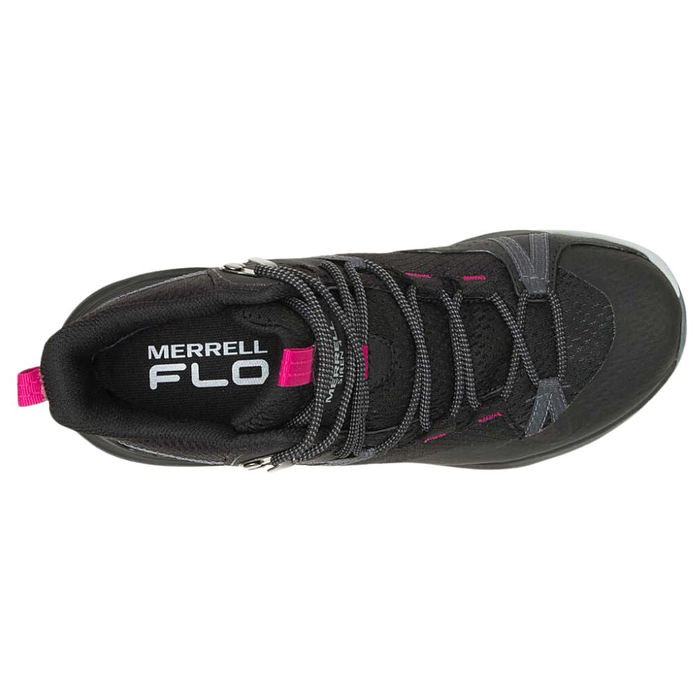 Merrell Women&#39;s Siren 4 Mid GORE-TEX Walking Boot (Black) top view