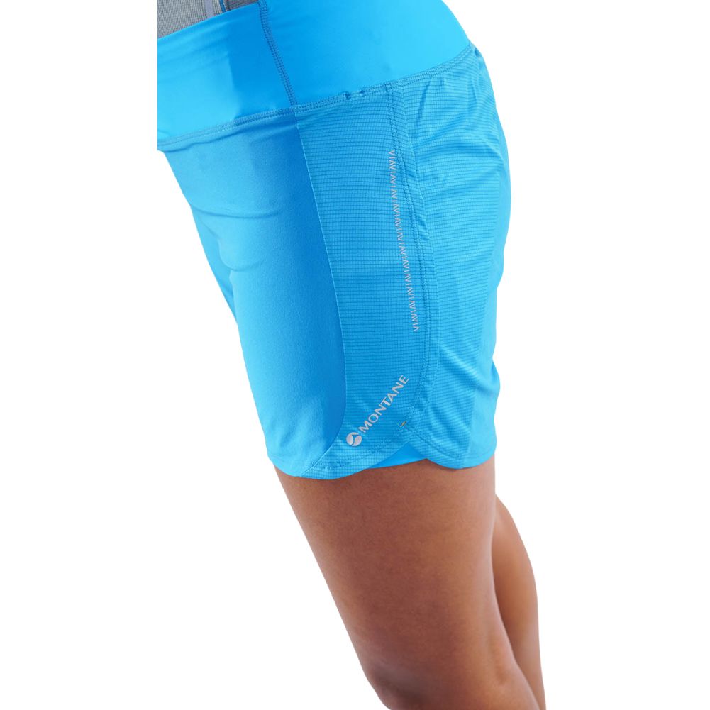Montane Women&#39;s Katla Twin Skin Shorts (Cerulean Blue)