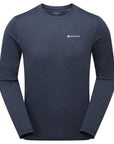 Montane Men's Dart Long Sleeve T-Shirt (Eclipse Blue)