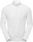 Montane Men's Dart Zip Neck T-Shirt (Powder)