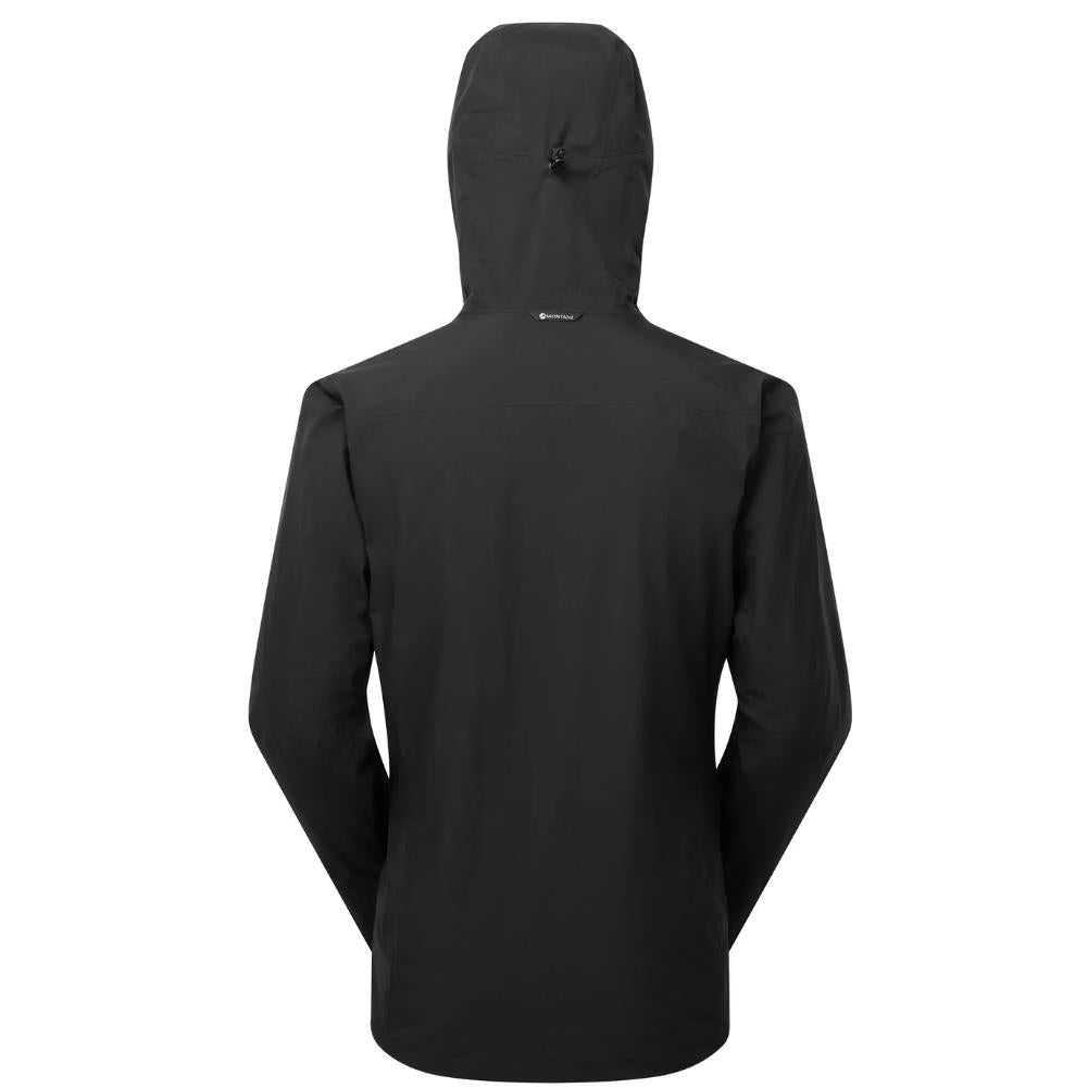 Montane Men's Duality Lite Goretex Waterproof Jacket (Black) Back