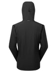 Montane Men's Duality Lite Goretex Waterproof Jacket (Black) Back