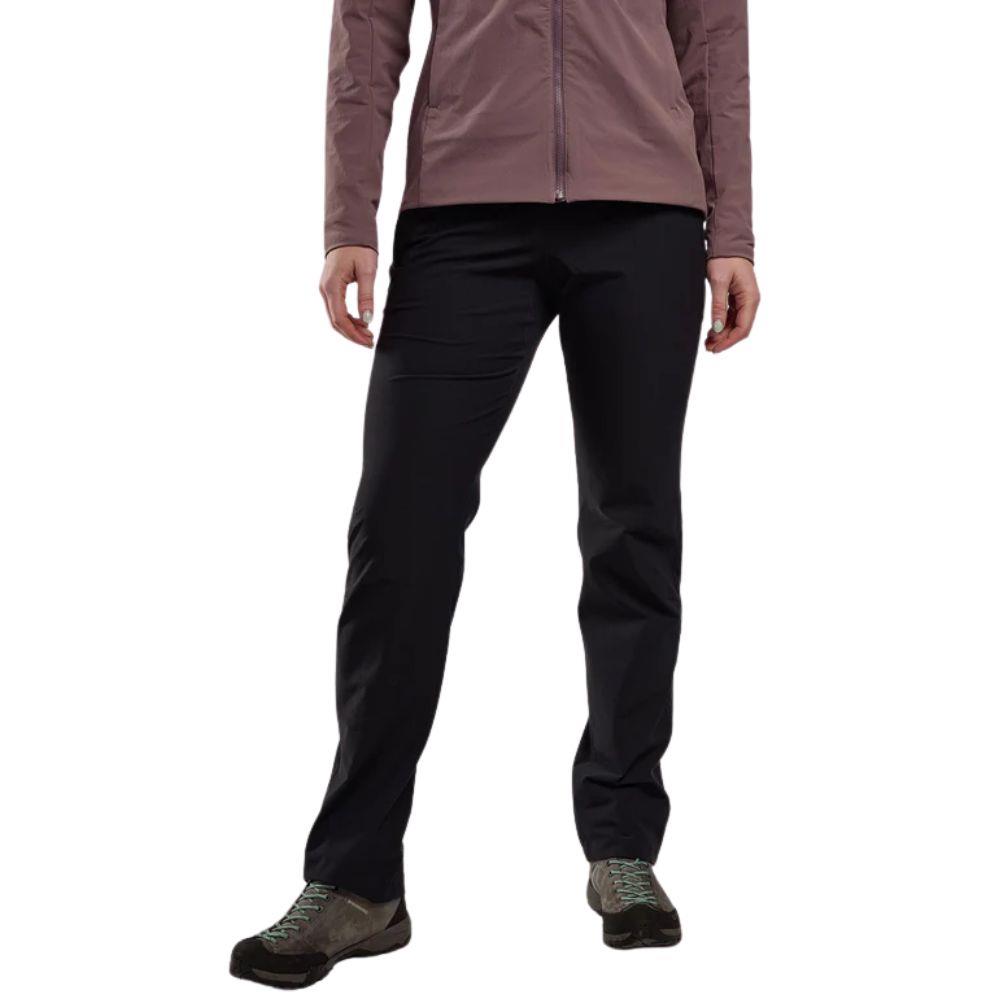 Montane Women's Tucana Pants - Regular (Black) Front