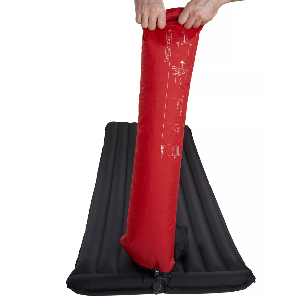 Mountain Equipment Aerostat Down 7.0 Mat - Regular rolling bag to put air into it