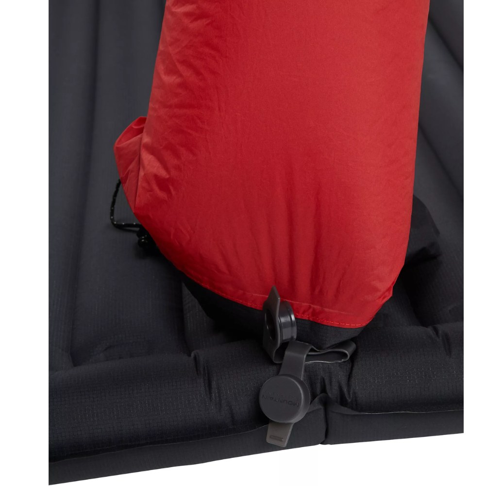 Mountain Equipment Aerostat Down 7.0 Mat - Regular using bag to put air into it