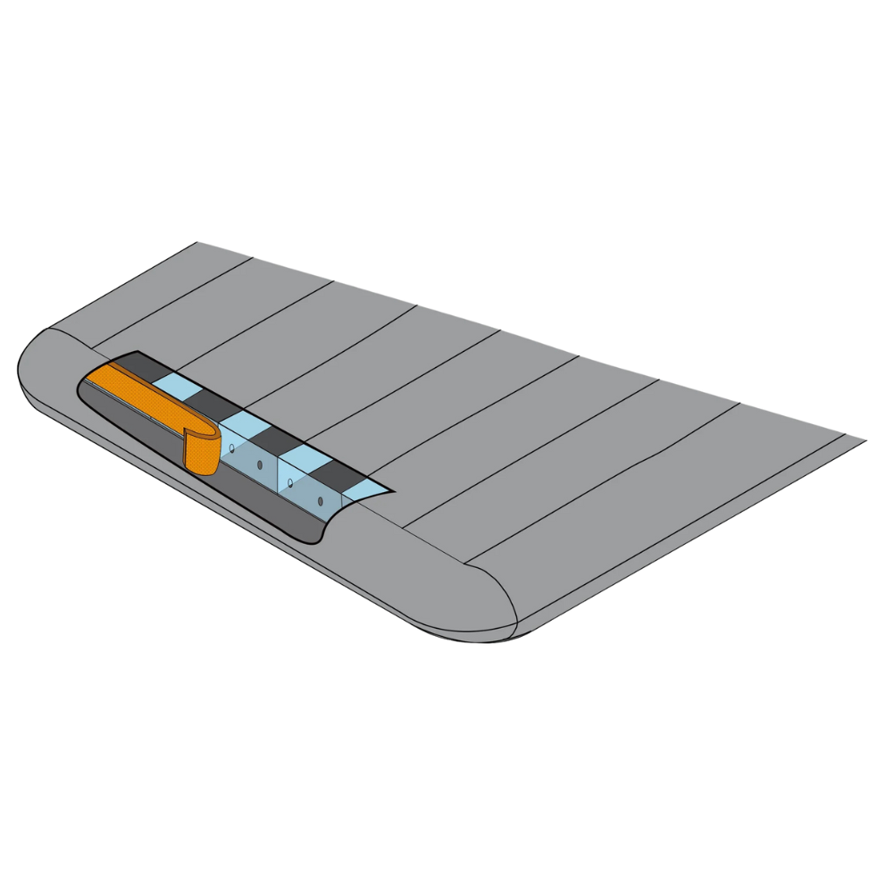 Mountain Equipment Aerostat Synthetic 7.0 Sleeping Mat – Wide Regular (2022) diagram inside