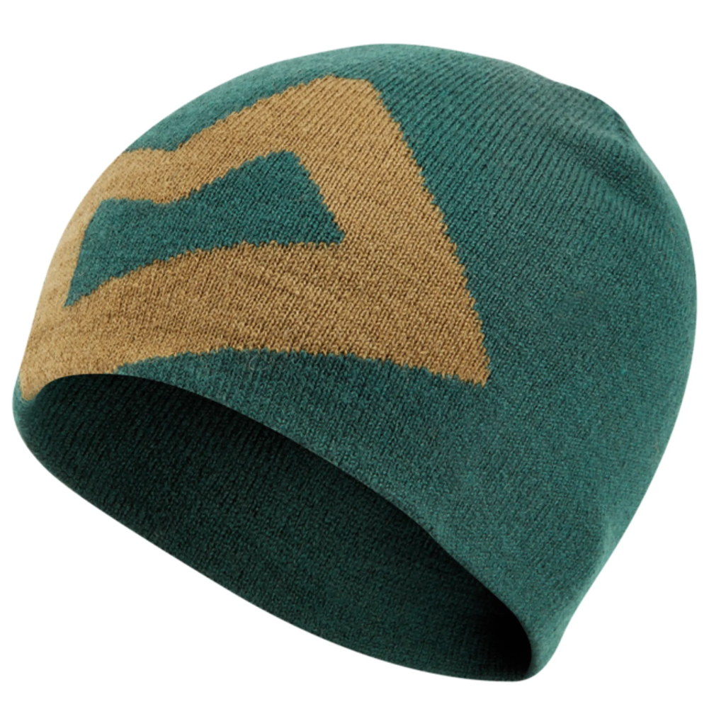 Mountain Equipment Branded Knitted Beanie (Conifer/Fir Green)