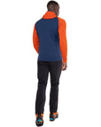 Mountain Equipment Men's Eclipse Hooded Jacket (Medieval/Cardinal) full back