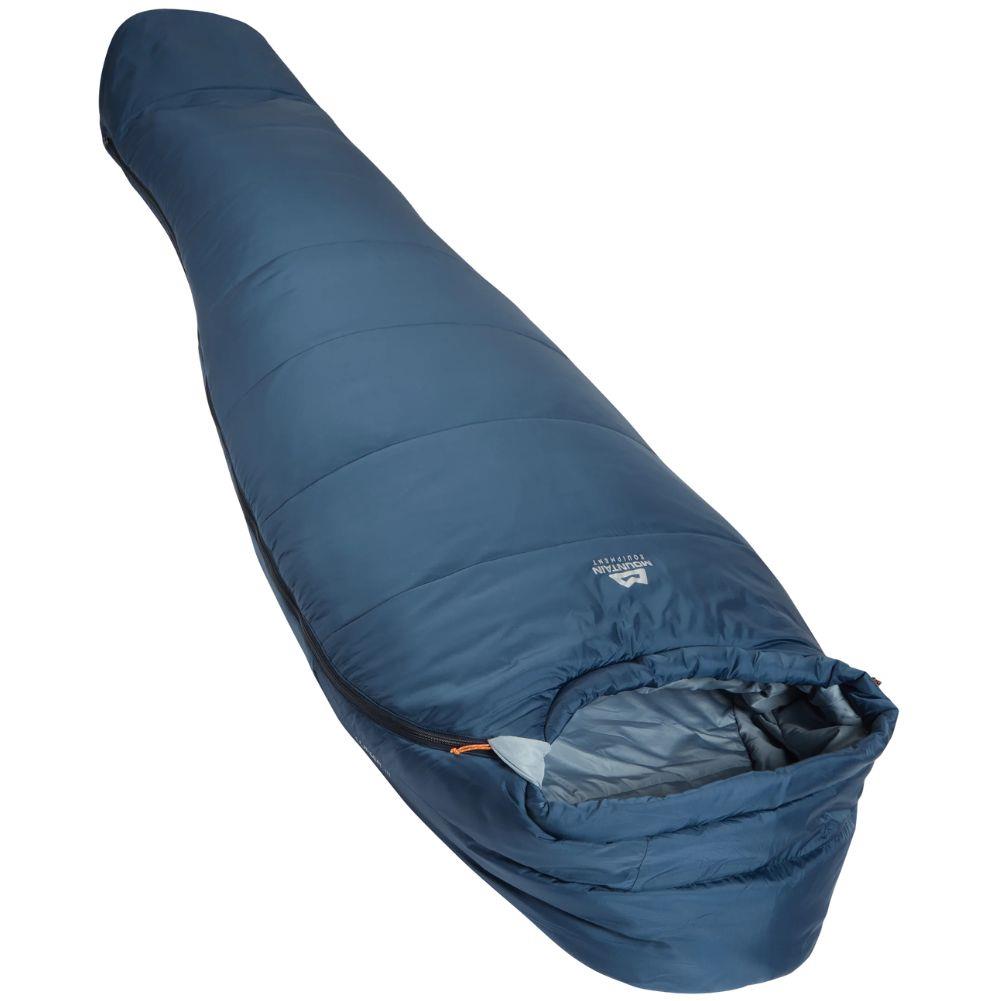Mountain Equipment Lunar 3 Synthetic Sleeping Bag - Left Zip (Denim Blue)