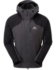Mountain Equipment Men's Frontier Hooded Jacket (Anvil Grey/Black)