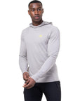 Mountain Equipment Men's Glace Hooded Top (Mist) Front
