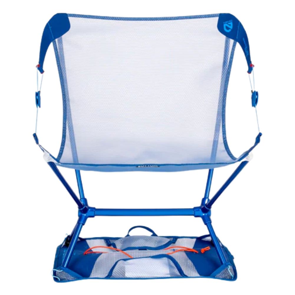 Nemo Equipment Moonlite Elite Reclining Backpacking Chair (Lake) Front On Bag