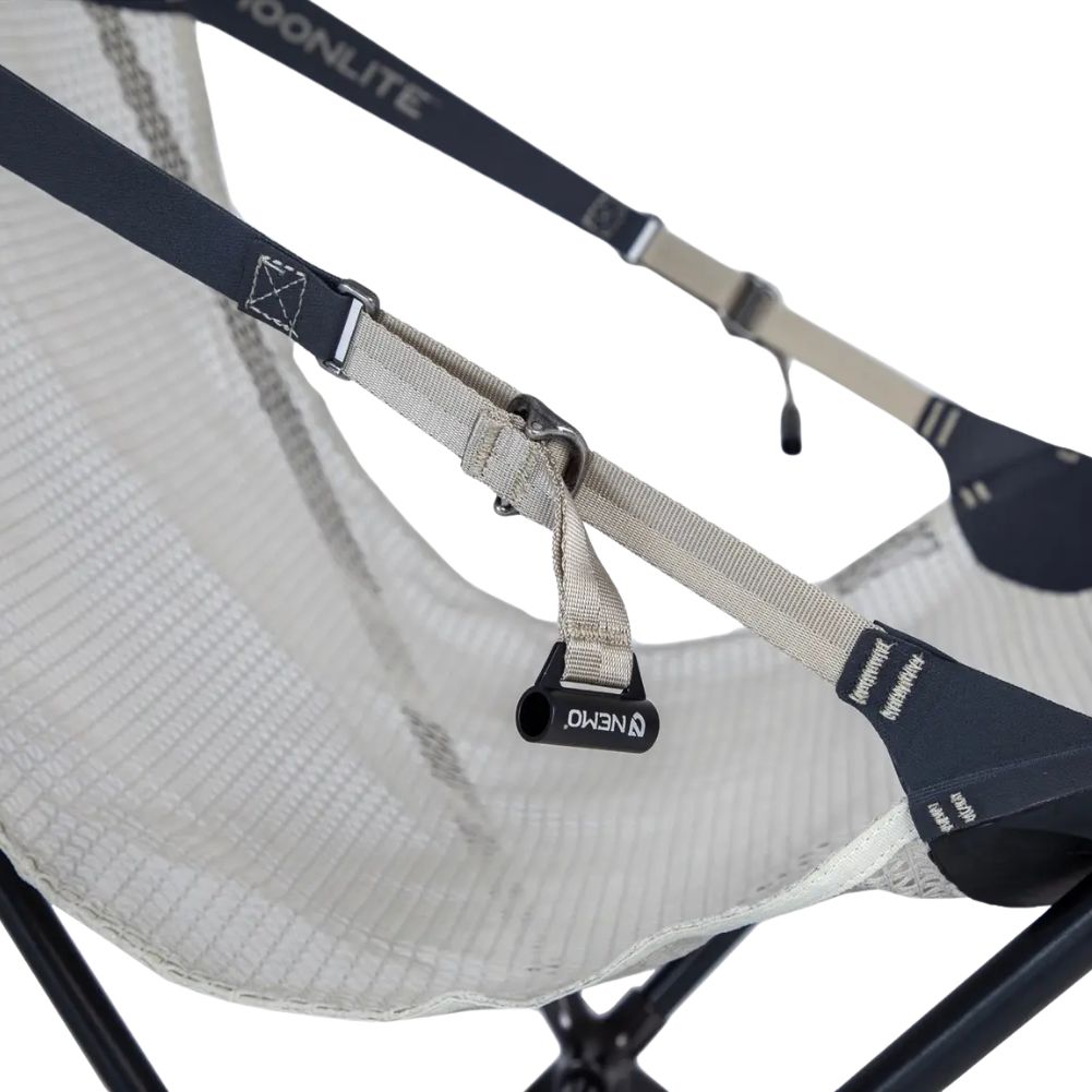 Nemo Equipment Moonlite Reclining Camping Chair (Pelican Grey) Wire