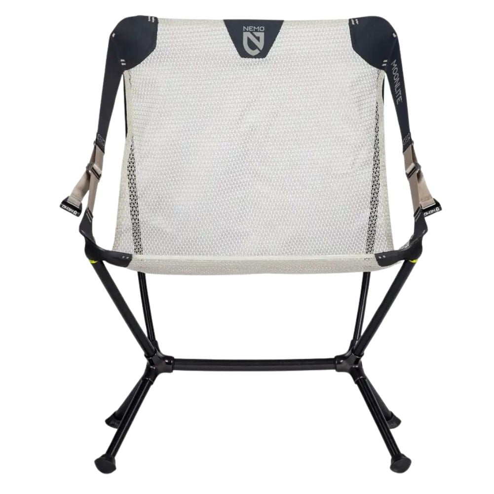 Nemo Equipment Moonlite Reclining Camping Chair (Pelican Grey) Front