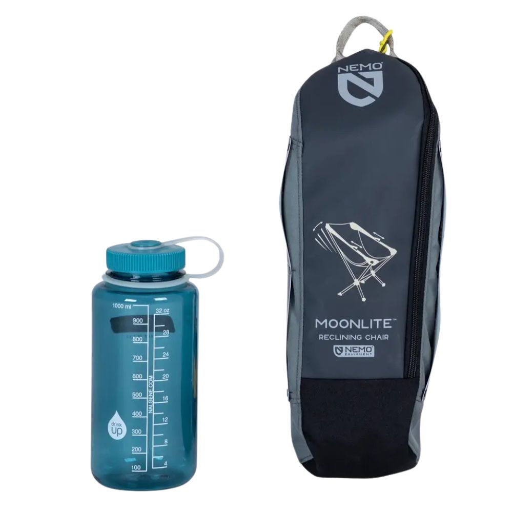 Nemo Equipment Moonlite Reclining Camping Chair (Pelican Grey) Size