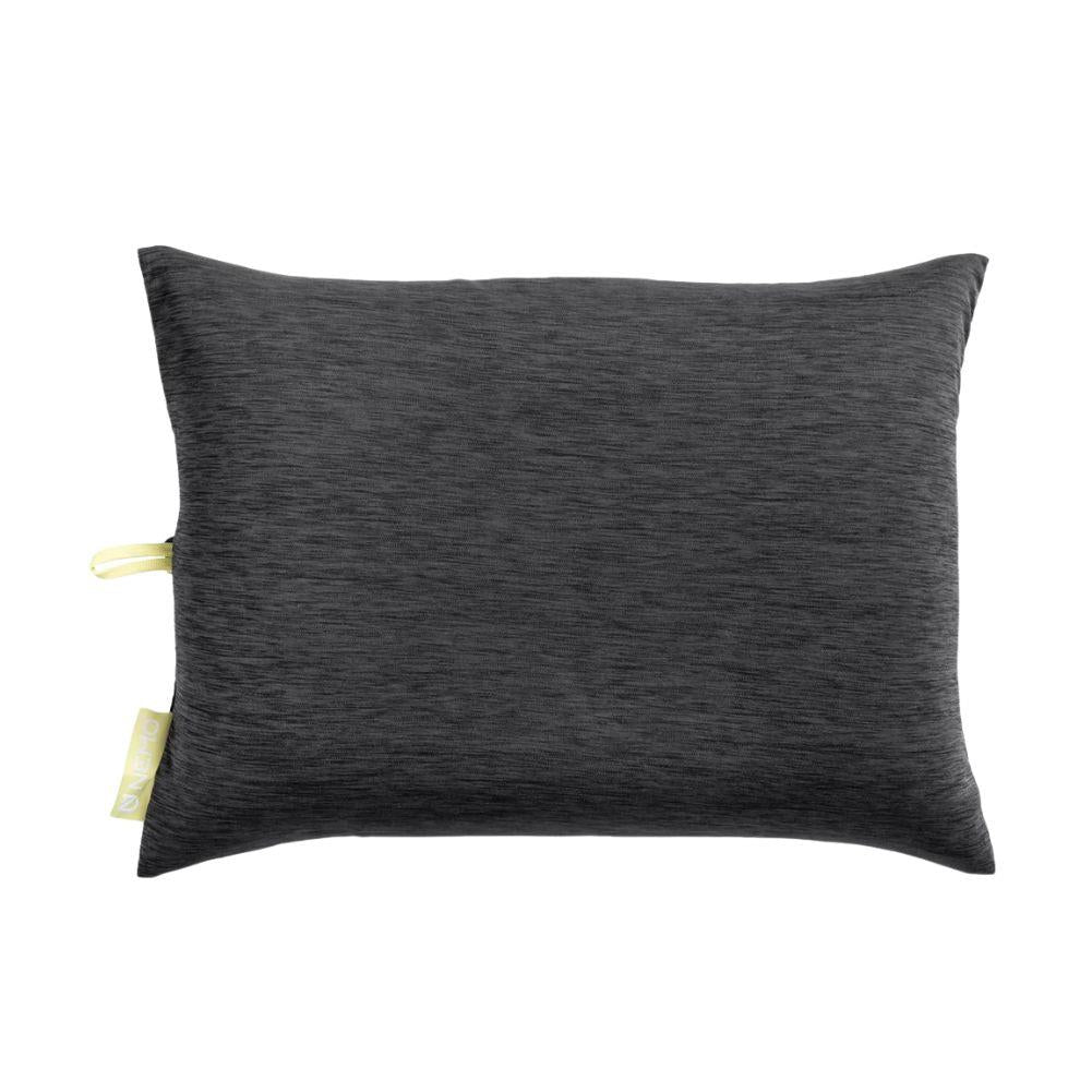 Nemo Equipment Fillo Elite Ultralight Backpacking Pillow (Black Pearl/Citron)