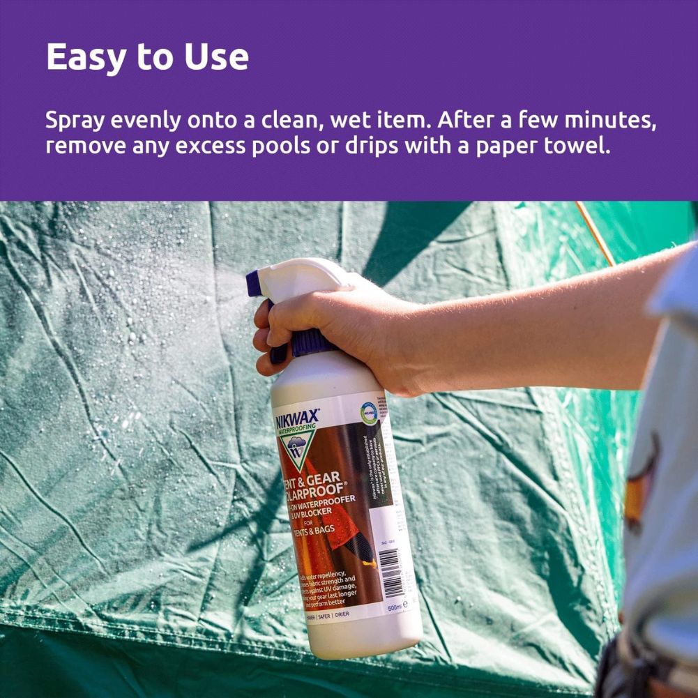 Nikwax Concentrated Tent and Gear Solar Proof  1 Litre pew pew