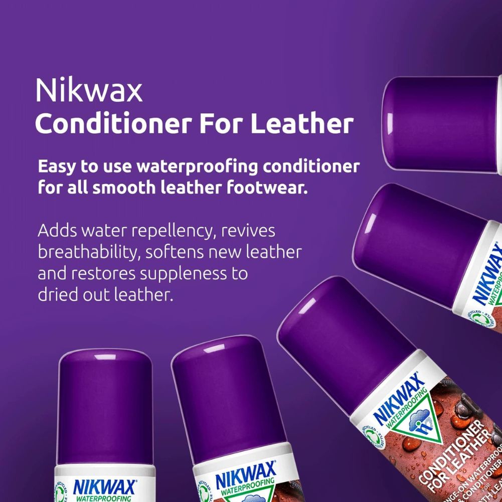 Nikwax Conditioner for Leather - 125ml easy to use