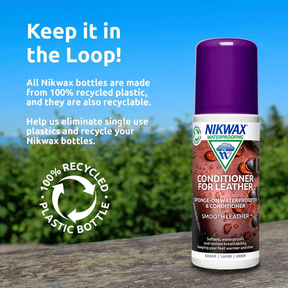 Nikwax Conditioner for Leather - 125ml recycle