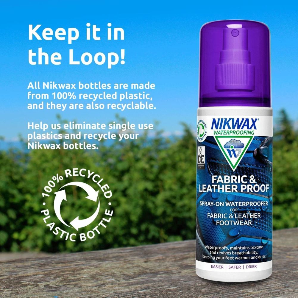 Nikwax Fabric &amp; Leather Proof Spray on 300ml keep it in loop