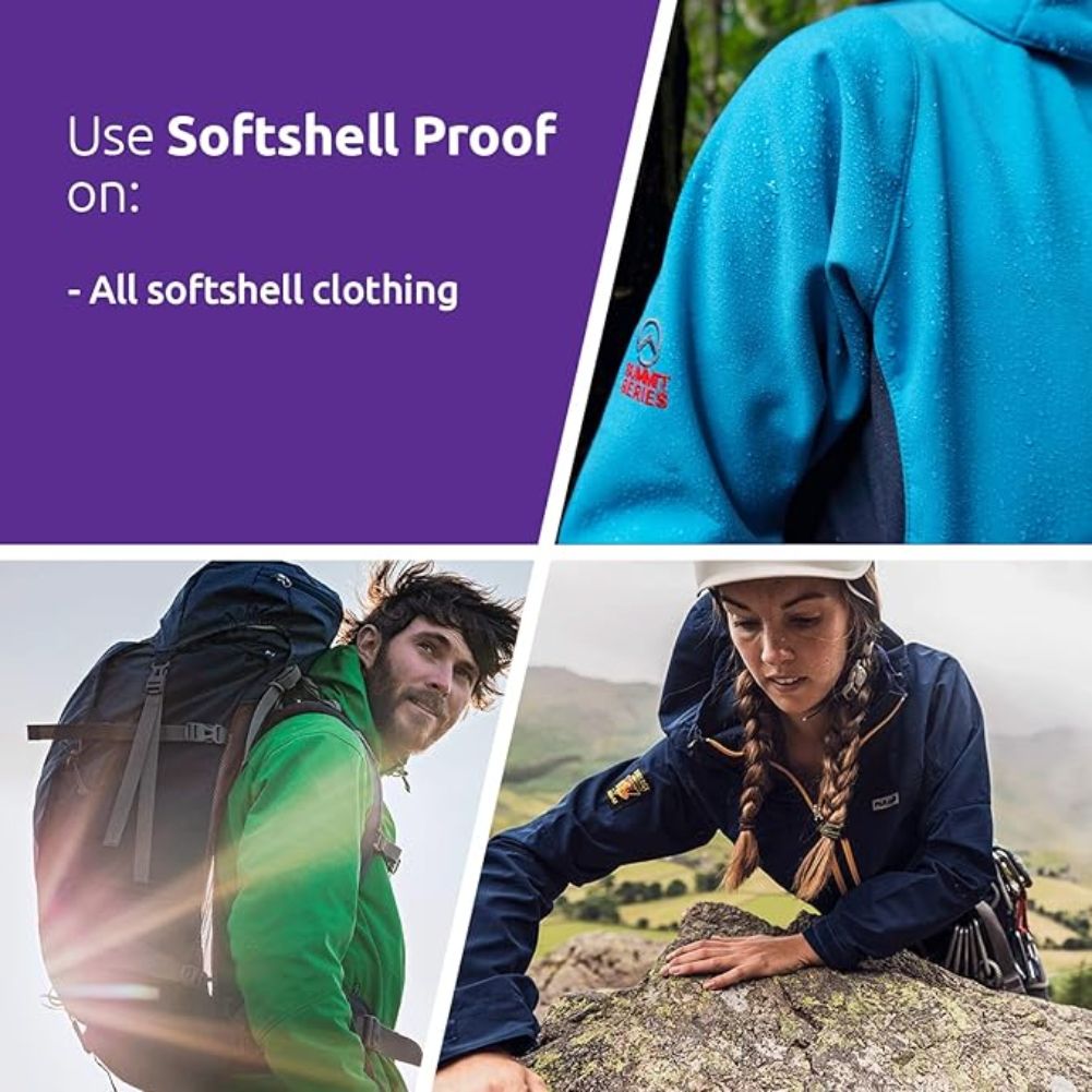 Nikwax Softshell Proof 300ml Spray-On all softshell