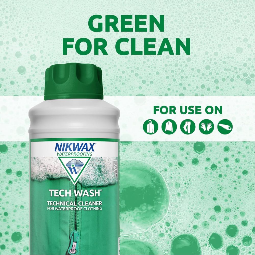 Nikwax Tech Wash 1L green clean