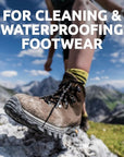 Nikwax Footwear Cleaning Gel Brush / Nubuck & Suede Proof 125ml