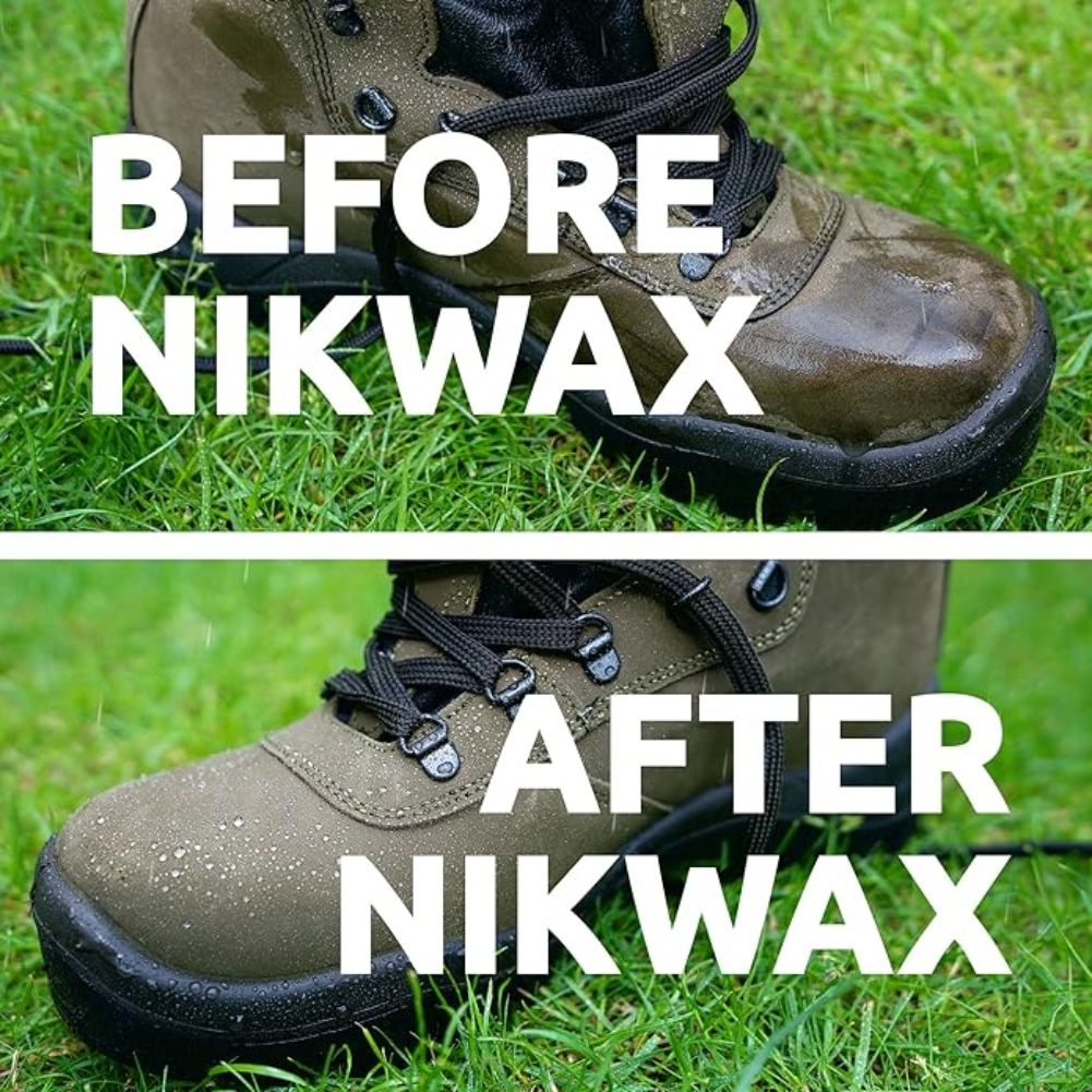 Nikwax Footwear Cleaning Gel Brush / Nubuck &amp; Suede Proof 125ml