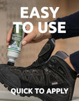 Nikwax Footwear Cleaning Gel Brush / Nubuck & Suede Proof 125ml easy