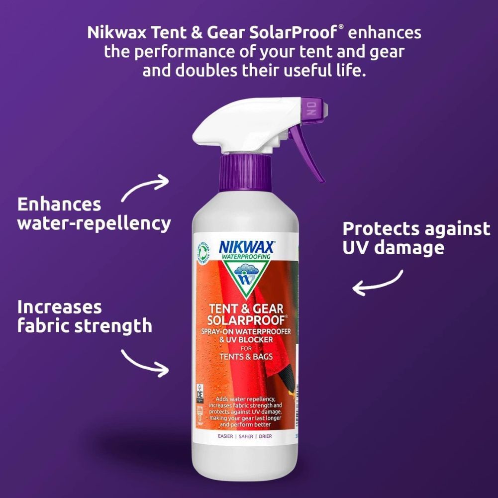 nikwax tent and gear waterproof Nikwax Tent and Gear Solarproof