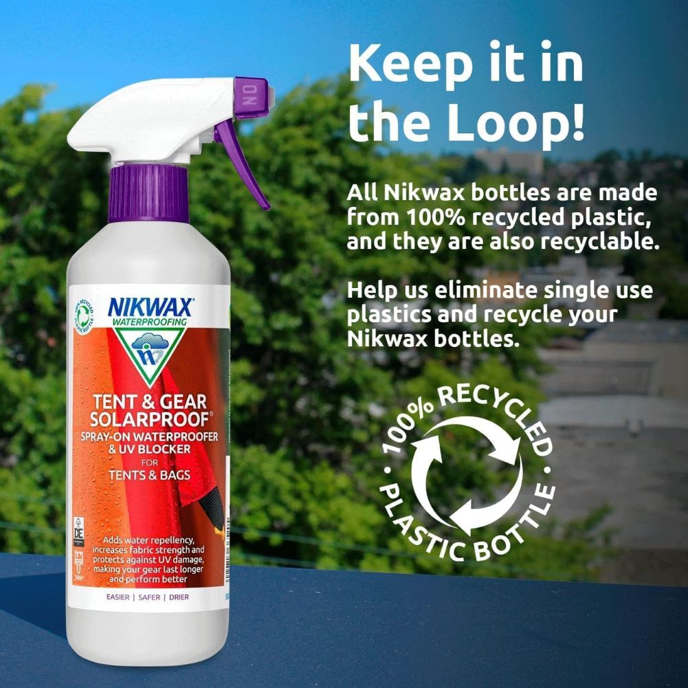 Nikwax Tent and Gear Solarproof  - 2.5 Litre Waterproofing Spray