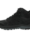 NorthCape Men's Trail Flyte Waterproof Mid Walking Boots (Black) lefgt