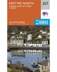 Ordnance Survey Explorer Map 357 Kintyre North