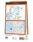 Ordnance Survey Explorer Map 357 Kintyre North Back