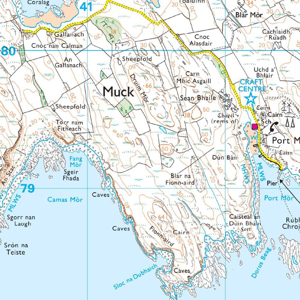 Ordnance Survey Explorer Map 390 Ardnamurchan