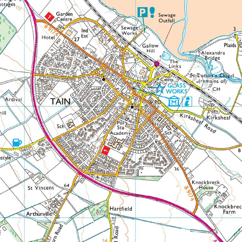 Ordnance Survey Explorer Map 438 Dornoch &amp;amp; Tain
