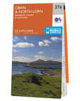 Ordnance Survey Explorer Map 376 Oban & North Lorn Front