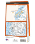 Ordnance Survey Explorer Map 376 Oban & North Lorn Back