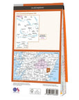 Ordnance Survey Explorer Map 389 Forfar, Brechin & Edzell Back