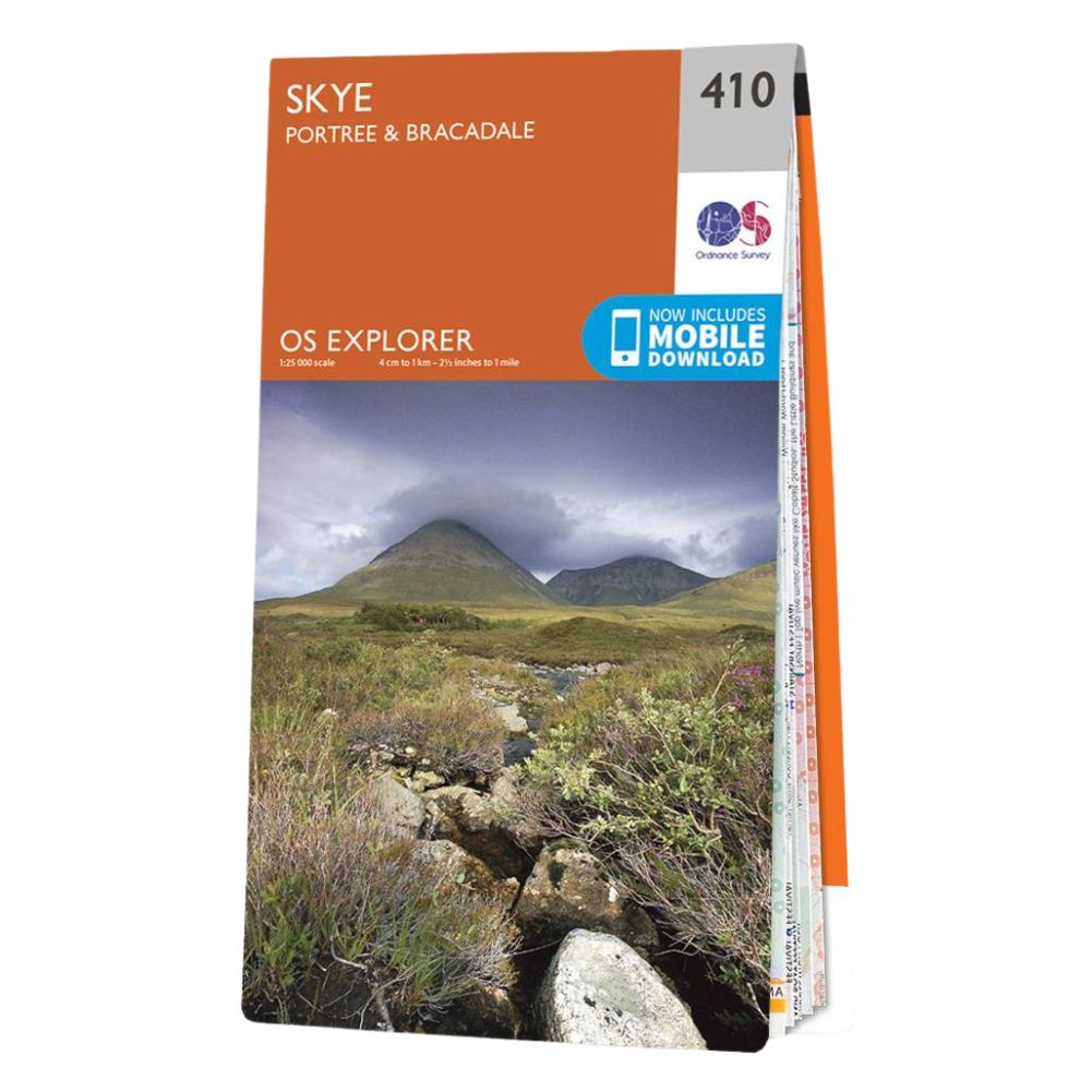 Ordnance Survey Explorer Map 410 Skye Full
