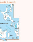 Ordnance Survey Explorer Map 464 Orkney - Westray, Papa Westray, Rousay, Egilsay & Wyre Water