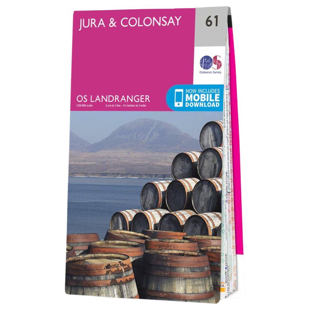 Ordnance Survey Landranger 61 Jura &amp; Colonsay