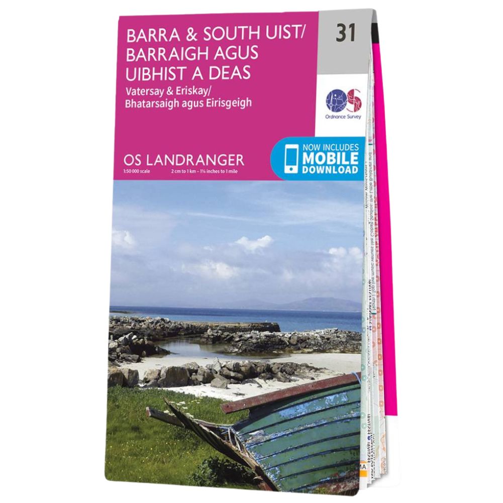 Ordnance Survey Landranger Map 31 Barra & South Uist