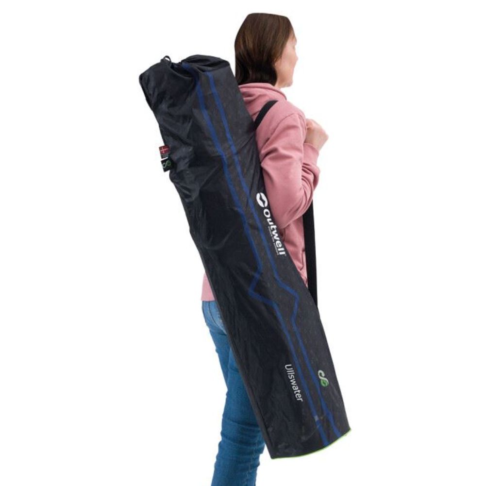 Outwell Folding Furniture Ullswater Chair folded up carry